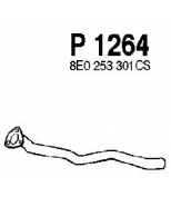 FENNO STEEL - P1264 - Трубопровод выпускной AUDI A4 (8E2, B6) 1.9TDI 04